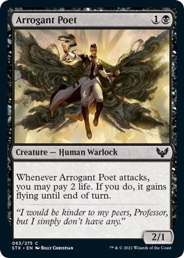 Arrogant Poet (63) (Strixhaven: School of Mages)