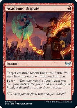 Academic Dispute (91) (Strixhaven: School of Mages)