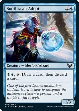 Soothsayer Adept (55) (Strixhaven: School of Mages)