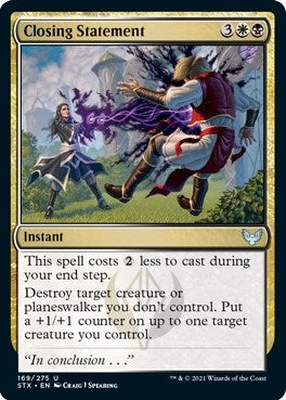 Closing Statement (169) (Strixhaven: School of Mages)