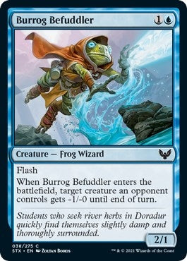 Burrog Befuddler (38) (Strixhaven: School of Mages)