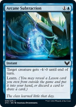 Arcane Subtraction (36) (Strixhaven: School of Mages)
