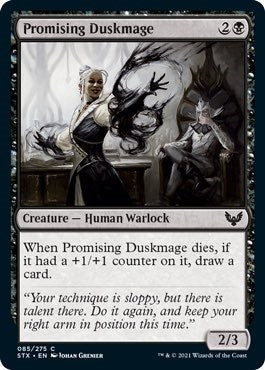 Promising Duskmage (85) (Strixhaven: School of Mages)