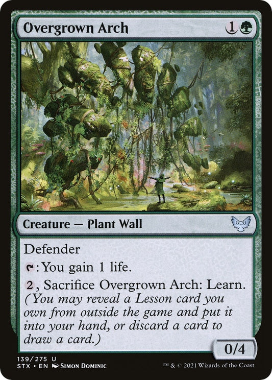 Overgrown Arch (139) (Strixhaven: School of Mages)