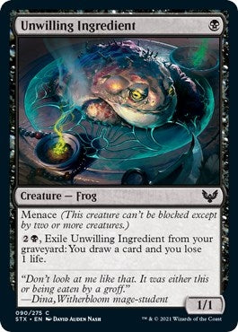Unwilling Ingredient (90) (Strixhaven: School of Mages)
