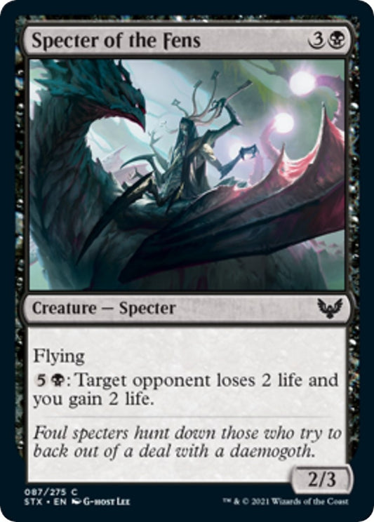 Specter of the Fens (87) (Strixhaven: School of Mages)