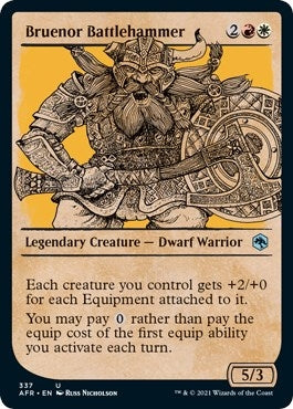 Bruenor Battlehammer (Showcase) (337) (Adventures in the Forgotten Realms)