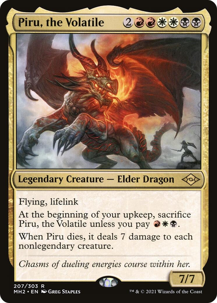 Piru, the Volatile (207) (Modern Horizons 2)