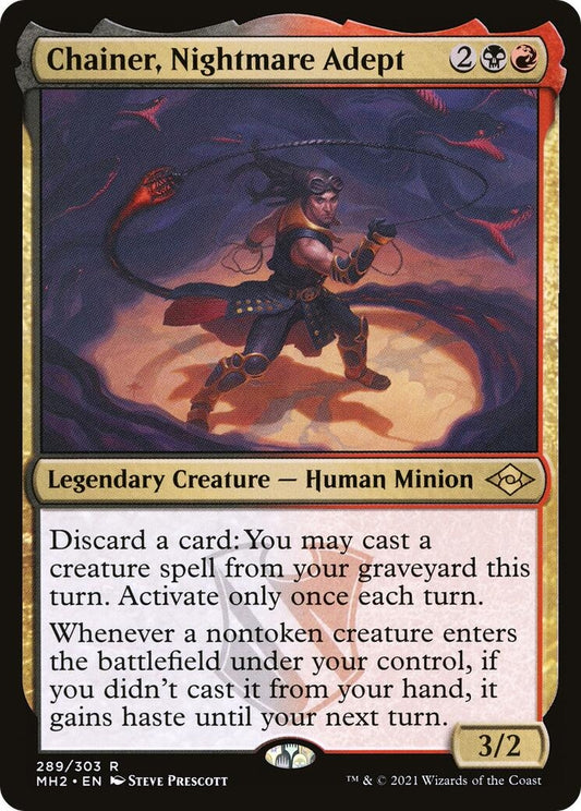 Chainer, Nightmare Adept (289) (Modern Horizons 2)