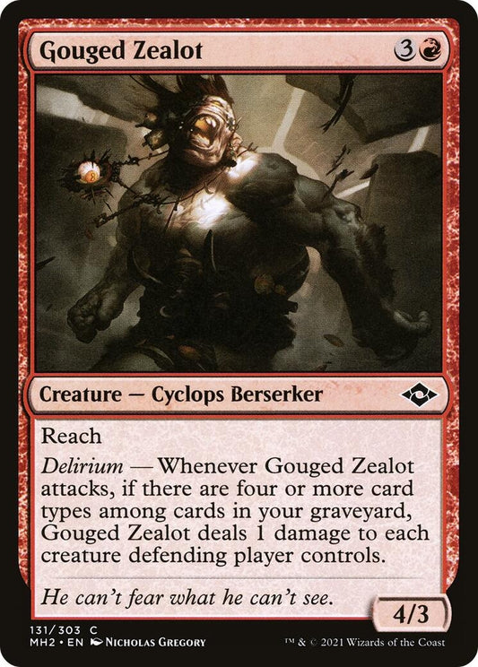 Gouged Zealot (131) (Modern Horizons 2)