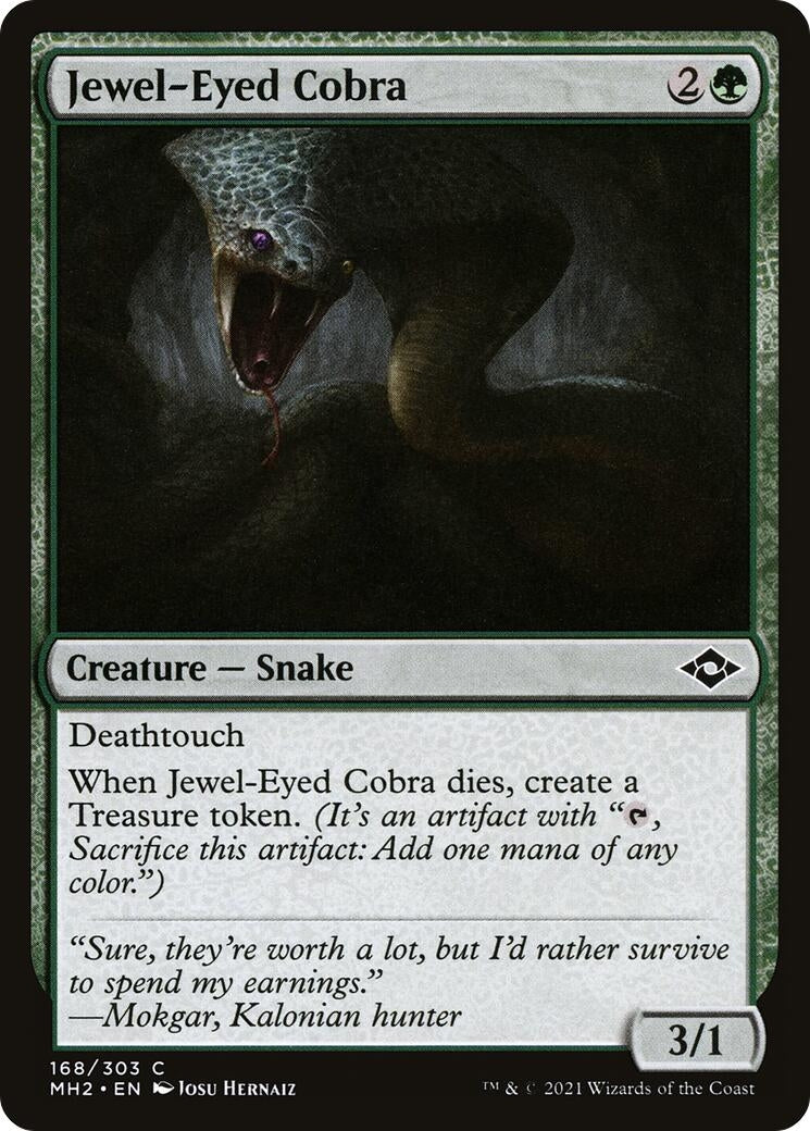 Jewel-Eyed Cobra (168) (Modern Horizons 2)