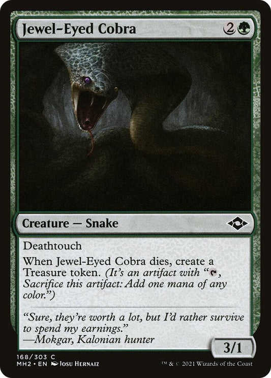 Jewel-Eyed Cobra (168) (Modern Horizons 2)