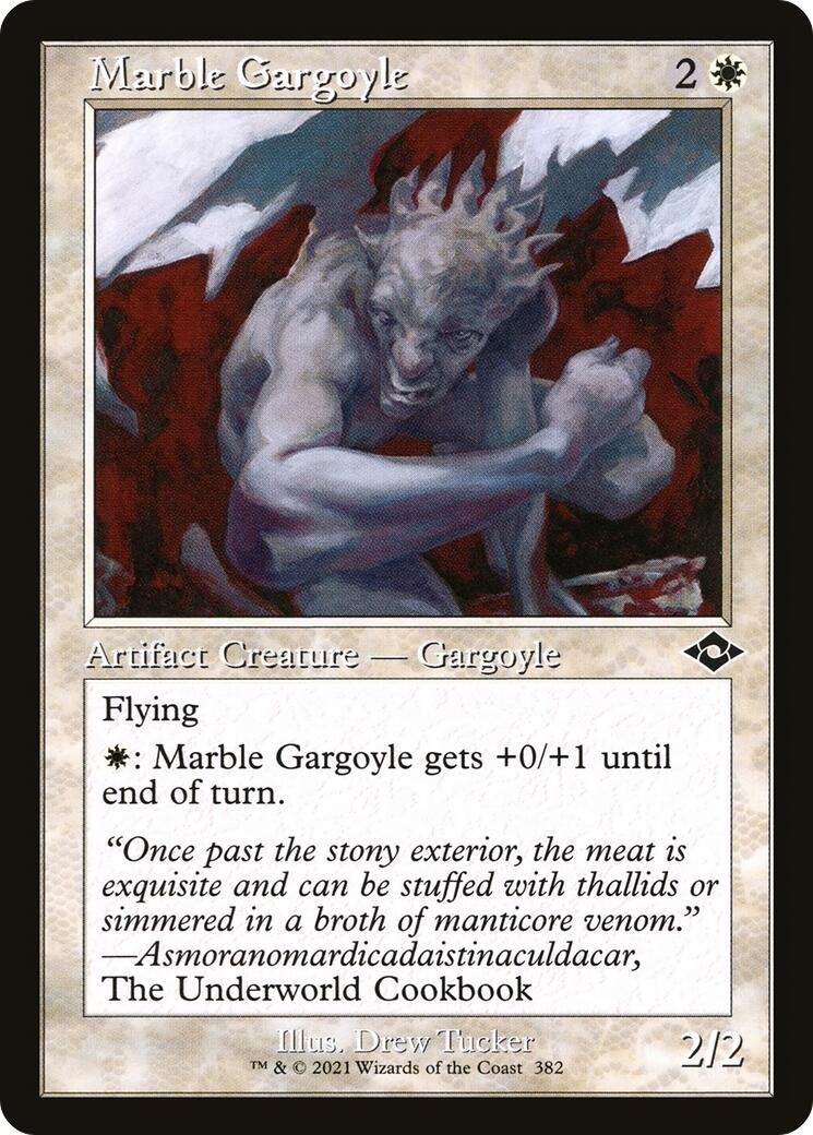 Marble Gargoyle (Retro Frame) (382) (Modern Horizons 2)