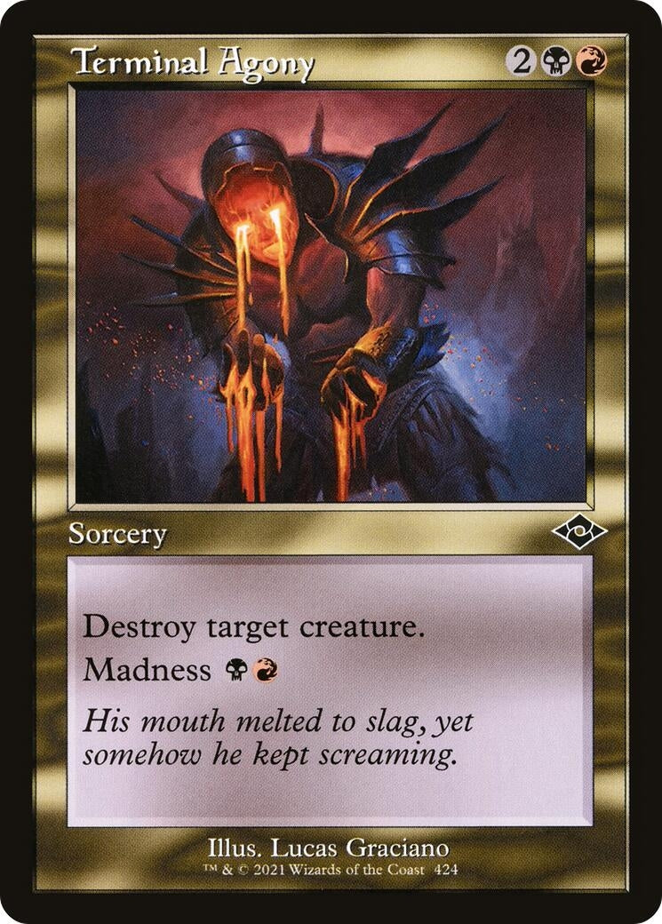 Terminal Agony (Retro Frame) (424) (Modern Horizons 2)