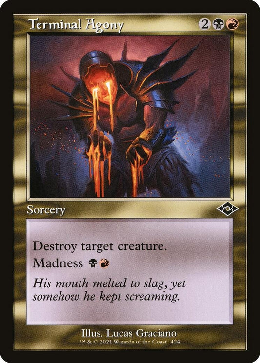 Terminal Agony (Retro Frame) (424) (Modern Horizons 2)