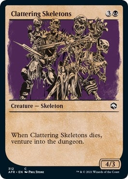 Clattering Skeletons (Showcase) (312) (Adventures in the Forgotten Realms)