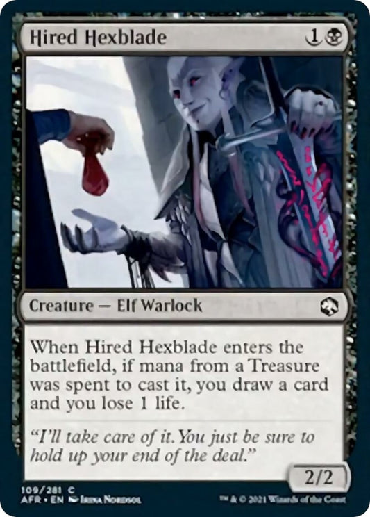 Hired Hexblade (109) (Adventures in the Forgotten Realms)