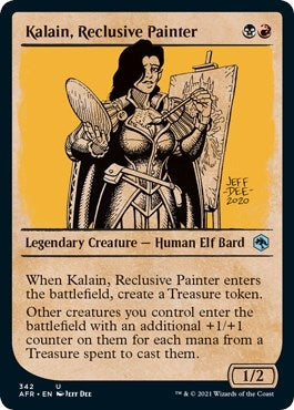 Kalain, Reclusive Painter (Showcase) (342) (Adventures in the Forgotten Realms)