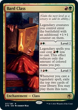 Bard Class (217) (Adventures in the Forgotten Realms)