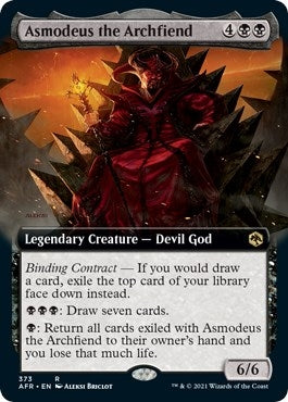 Asmodeus the Archfiend (Extended Art) (373) (Adventures in the Forgotten Realms)