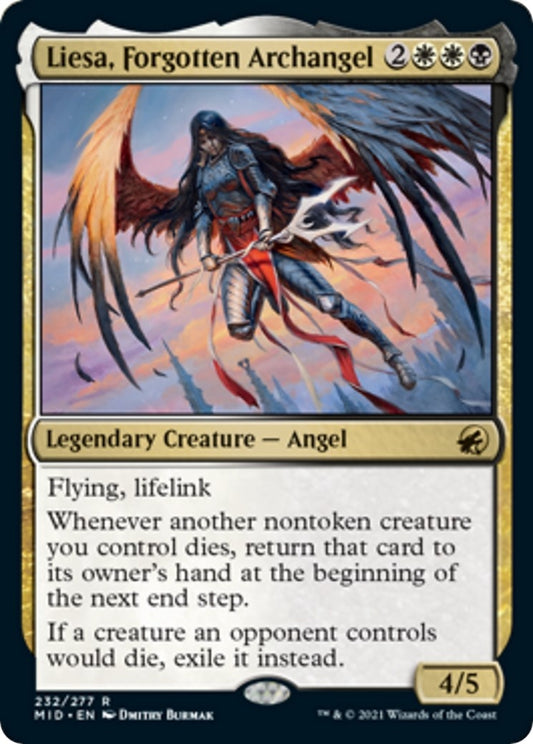 Liesa, Forgotten Archangel (232) (Innistrad: Midnight Hunt)