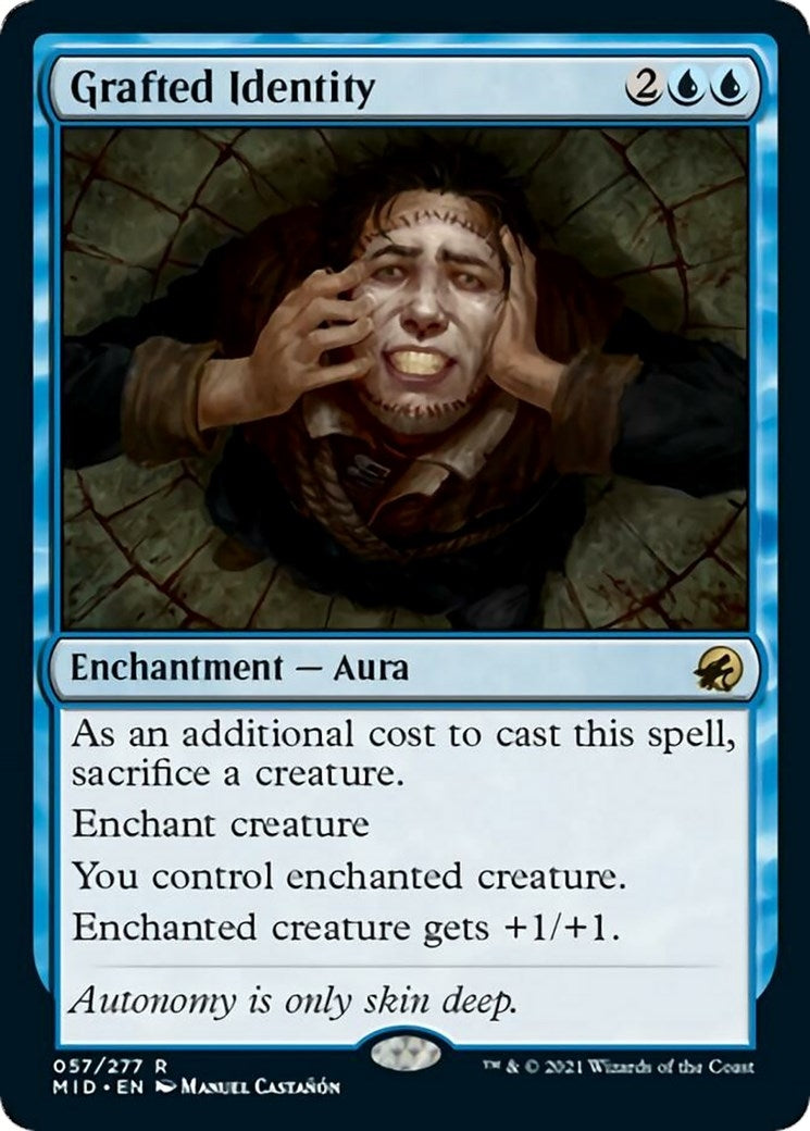Grafted Identity (57) (Innistrad: Midnight Hunt)
