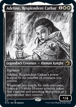 Adeline, Resplendent Cathar (Showcase) (312) (Innistrad: Midnight Hunt)