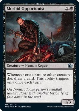Morbid Opportunist (113) (Innistrad: Midnight Hunt)
