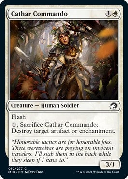 Cathar Commando (10) (Innistrad: Midnight Hunt)