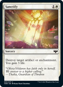 Sanctify (33) (Innistrad: Crimson Vow)