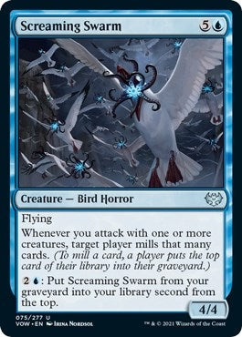 Screaming Swarm (75) (Innistrad: Crimson Vow)