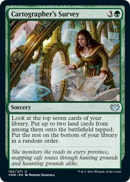 Cartographer's Survey (190) (Innistrad: Crimson Vow)