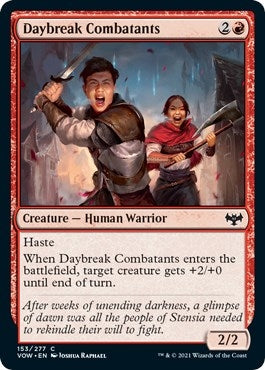 Daybreak Combatants (153) (Innistrad: Crimson Vow)