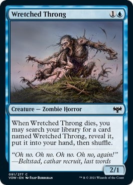 Wretched Throng (91) (Innistrad: Crimson Vow)