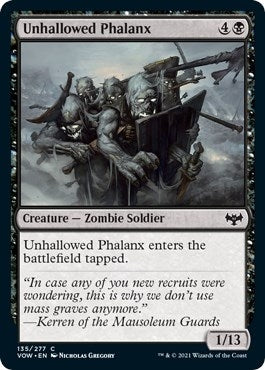 Unhallowed Phalanx (135) (Innistrad: Crimson Vow)