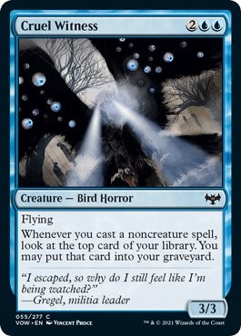 Cruel Witness (55) (Innistrad: Crimson Vow)