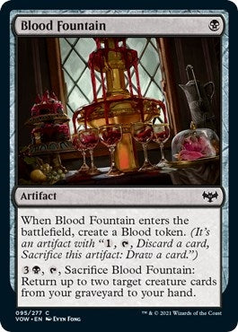 Blood Fountain (95) (Innistrad: Crimson Vow)