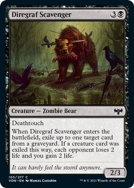 Diregraf Scavenger (105) (Innistrad: Crimson Vow)