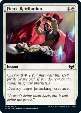 Fierce Retribution (13) (Innistrad: Crimson Vow)