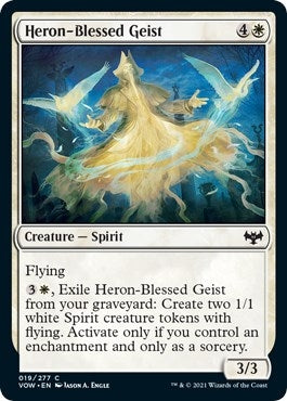 Heron-Blessed Geist (19) (Innistrad: Crimson Vow)