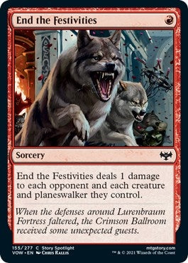 End the Festivities (155) (Innistrad: Crimson Vow)