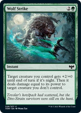 Wolf Strike (228) (Innistrad: Crimson Vow)