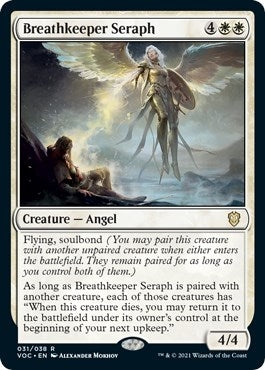 Breathkeeper Seraph (31) (Commander: Innistrad: Crimson Vow)