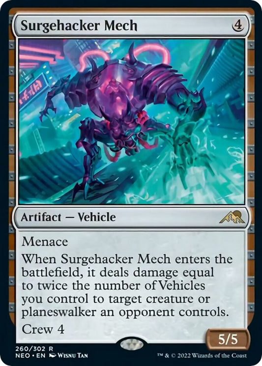 Surgehacker Mech (260) (Kamigawa: Neon Dynasty)