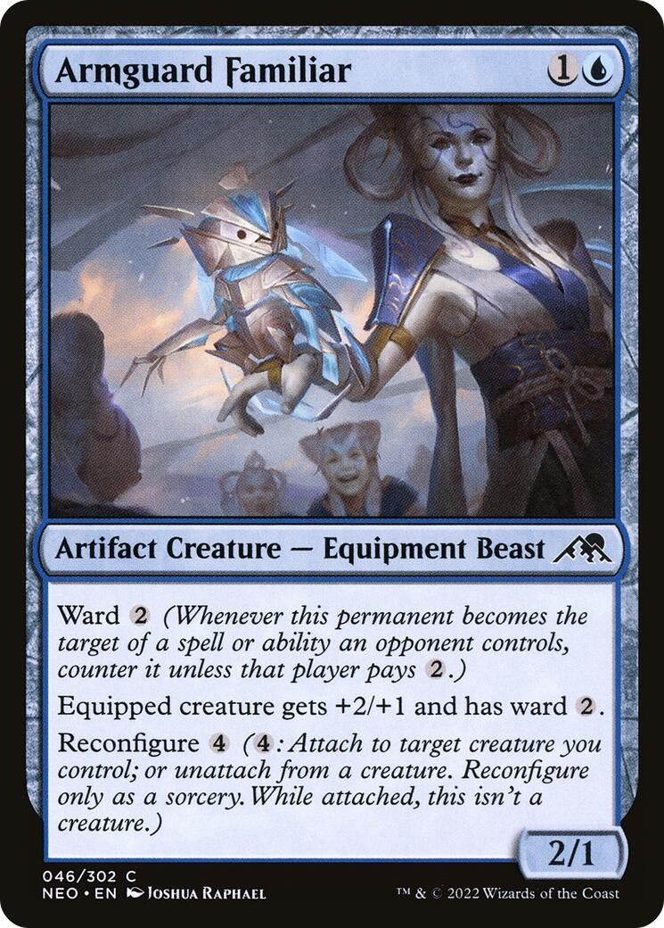 Armguard Familiar (46) (Kamigawa: Neon Dynasty)