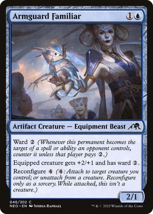 Armguard Familiar (46) (Kamigawa: Neon Dynasty)