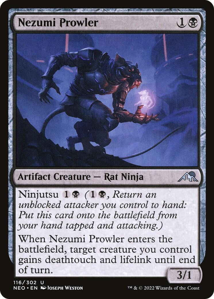 Nezumi Prowler (116) (Kamigawa: Neon Dynasty)
