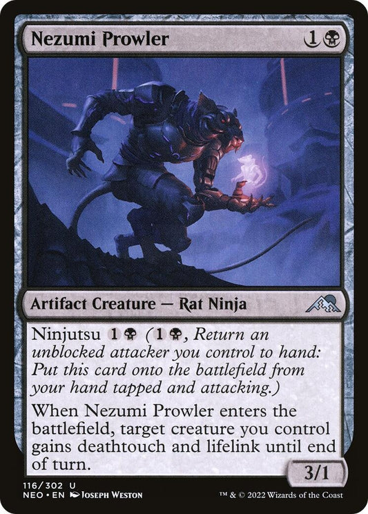 Nezumi Prowler (116) (Kamigawa: Neon Dynasty)