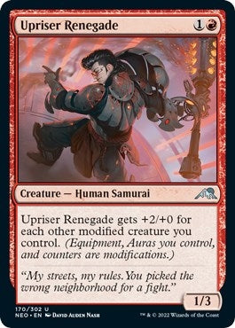 Upriser Renegade (170) (Kamigawa: Neon Dynasty)