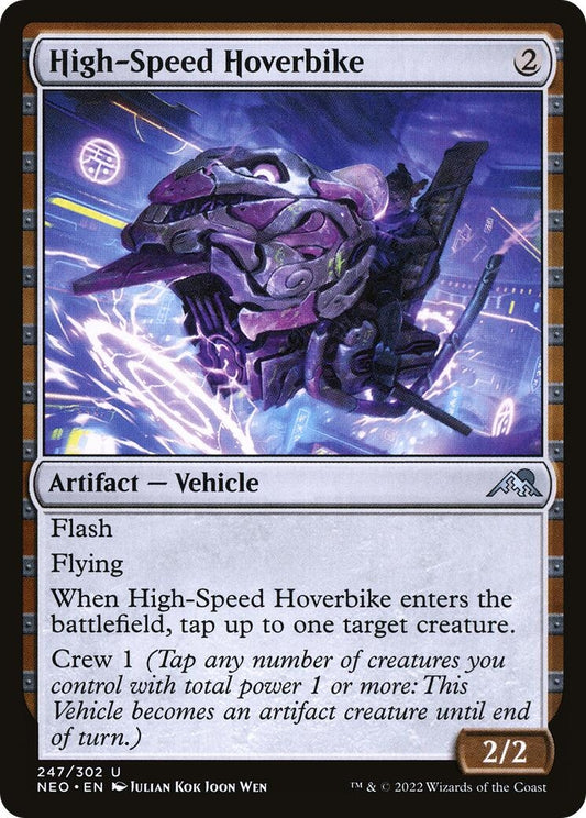 High-Speed Hoverbike (247) (Kamigawa: Neon Dynasty)